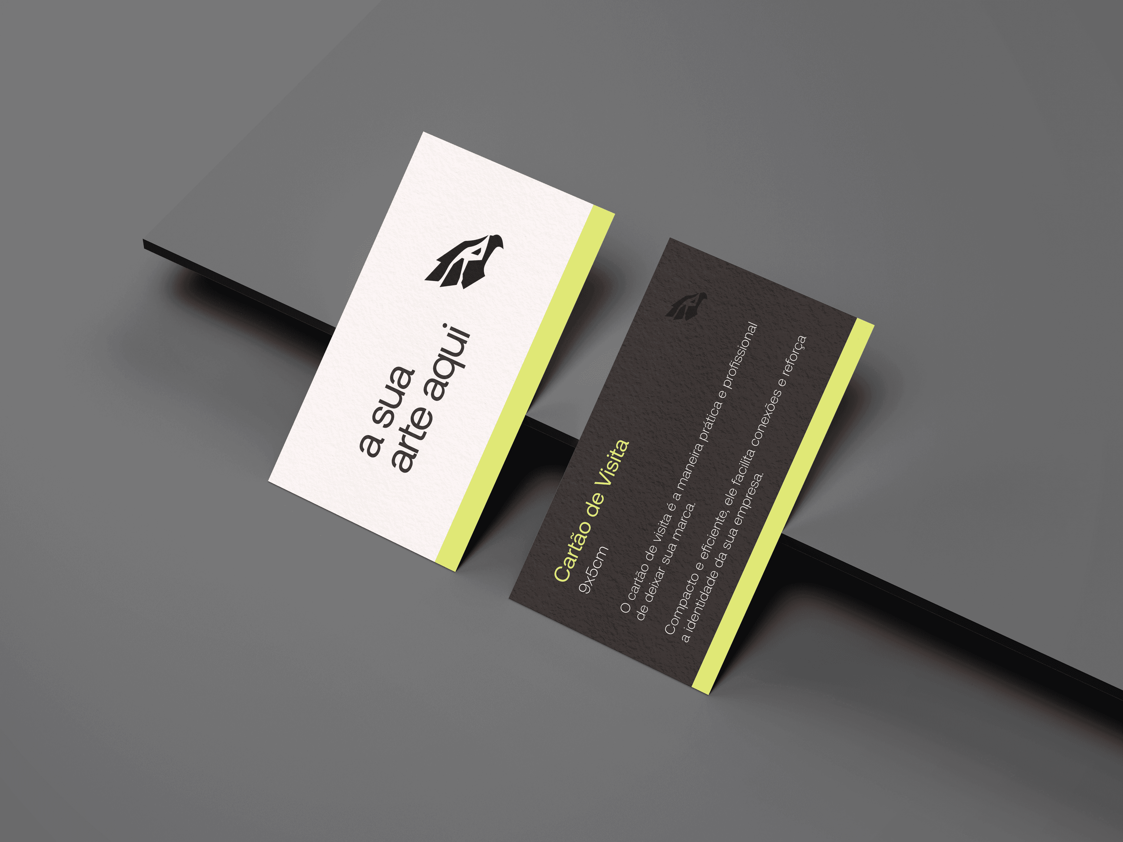 Cartão Fosco + Verniz Local