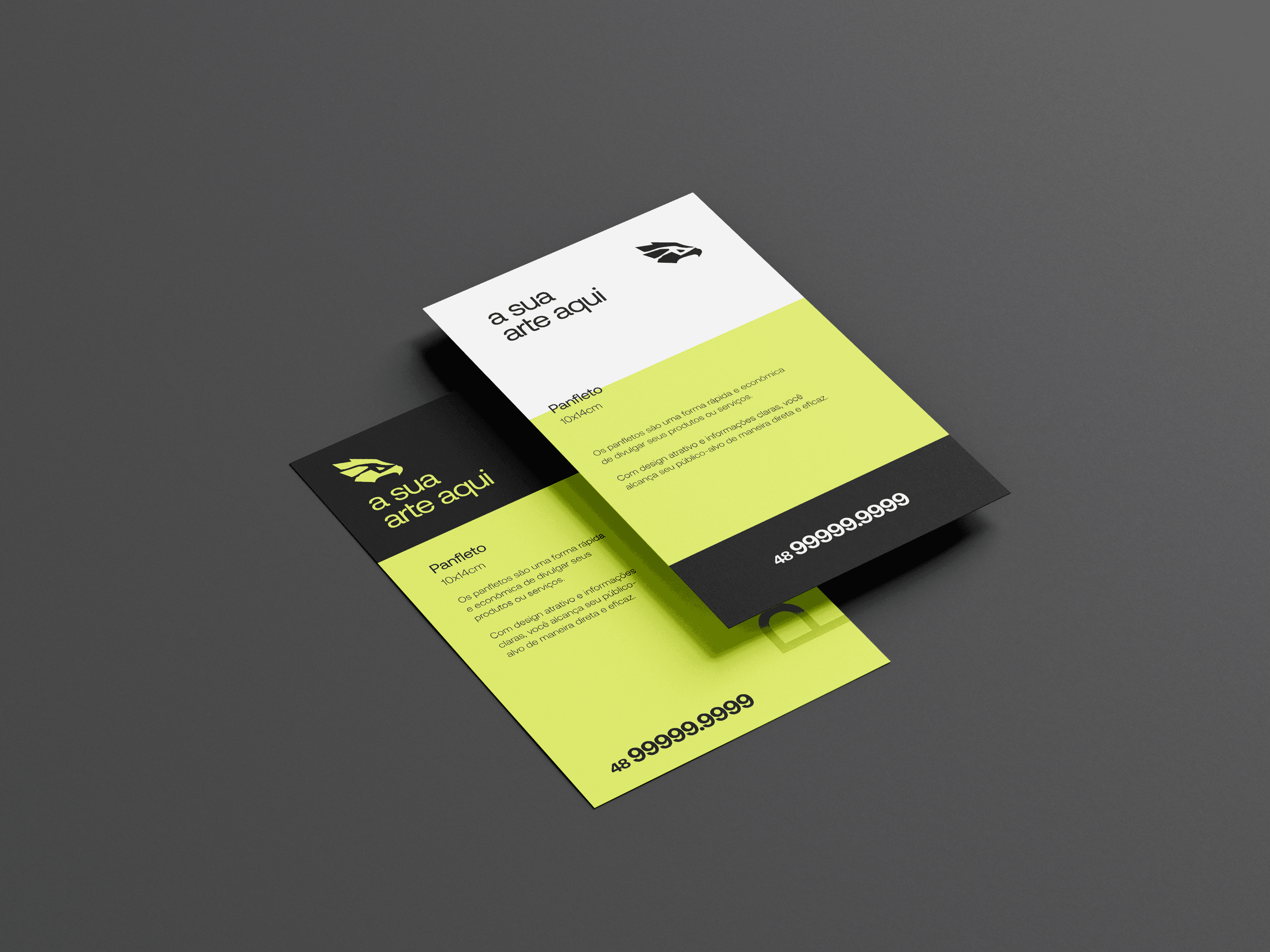 Panfleto A6 10x14cm (F/V)